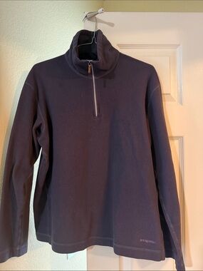 Patagonia Women's Quarter-Zip Fleece - Navy